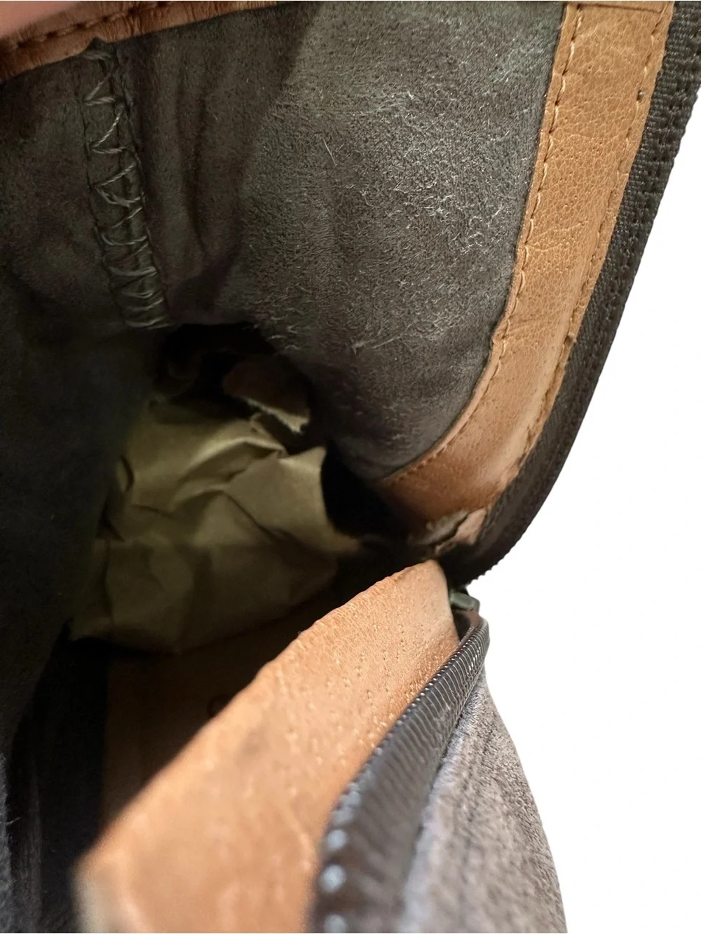 Lucky Brand Women’s 8 Gray Suede Low Heel Ankle Boot